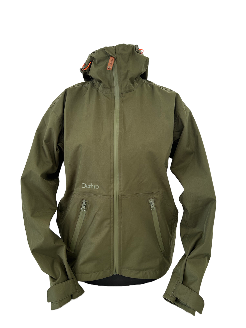 Dedito lightweight jas groen
